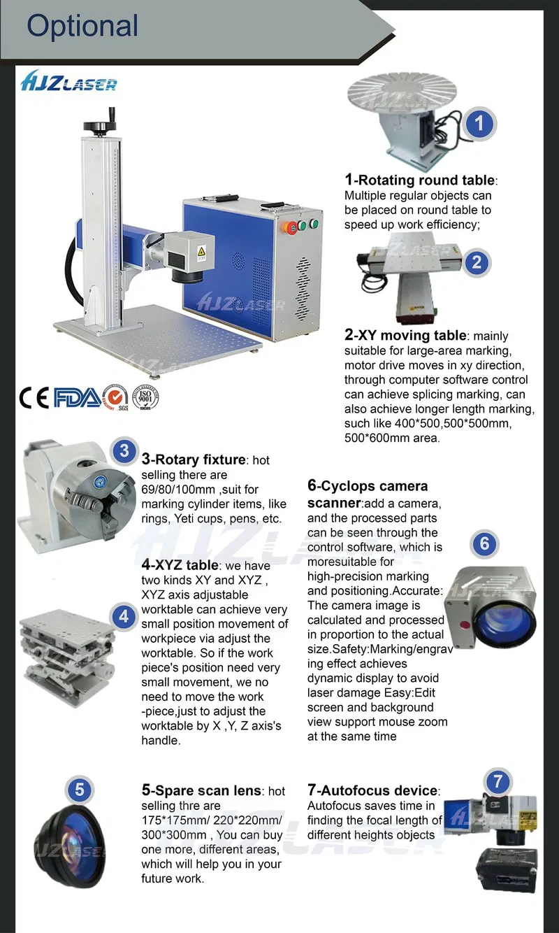 Intelligent Laser Marking System Laser Etch Smart Laser Marking Machine