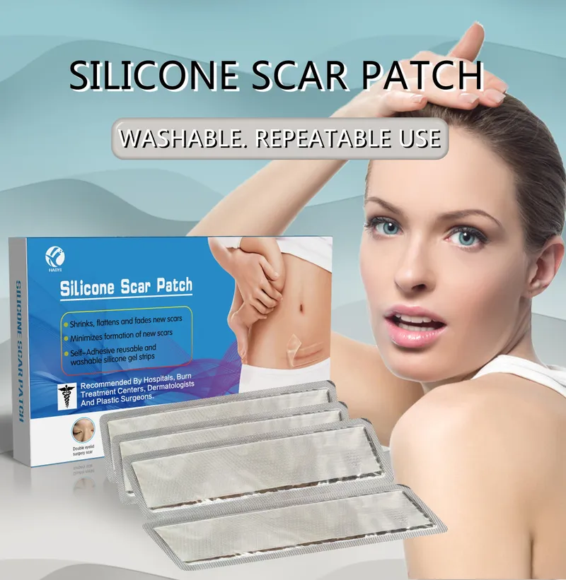 Breathable Wound Scar Removal Patch Silicone Gel Scar Plaster