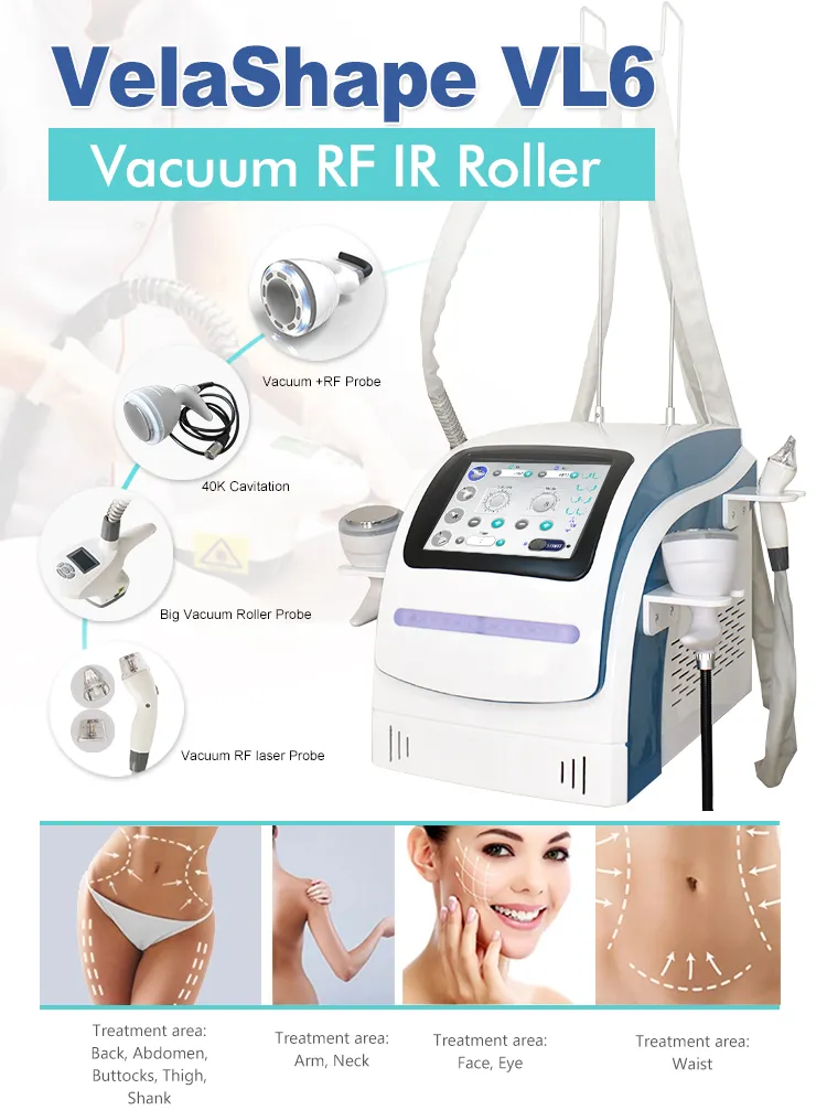 Body Slimming Cellulite Removal Velashape Body Shaping Machine