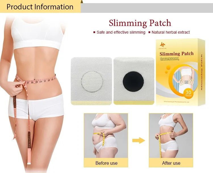 Female Beauty Body Herbal Plaster Weight Loss Slimming Patch