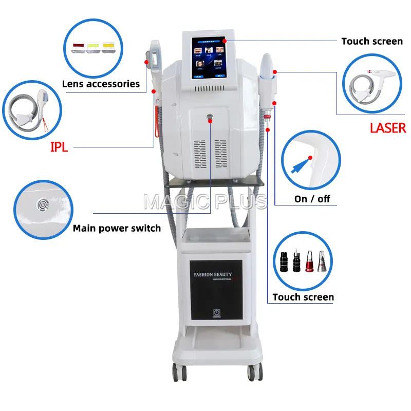 IPL Laser Hair Removal Tattoo Removal Machine