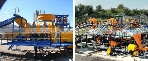 Gold Mining Equipment Gold Processing Trommel Washing Gold Wash