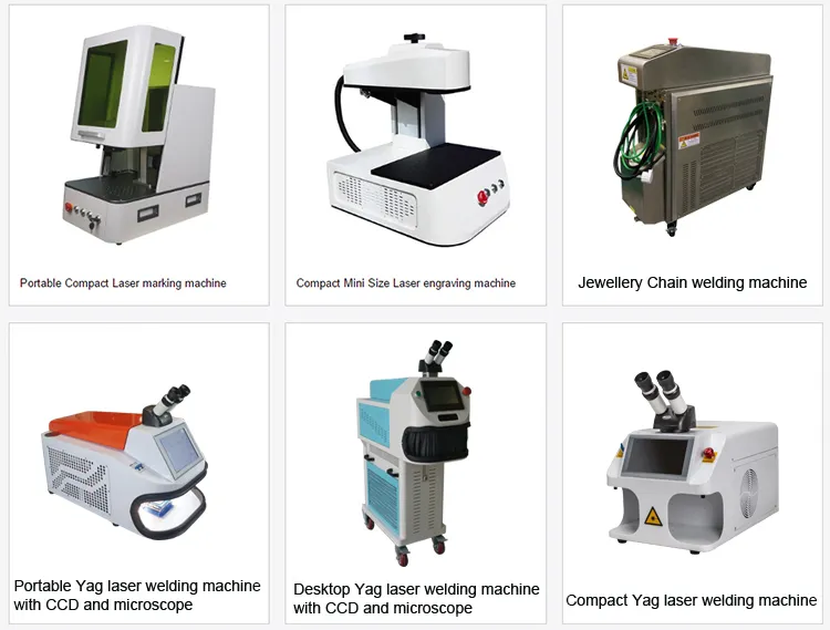 Desktop Jpt Compact Metal Laser Deep Engraver Laser Marking Machine