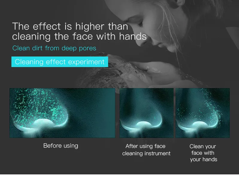 Skin SPA Electric Sonic Washing Massage Facial Clean Brush