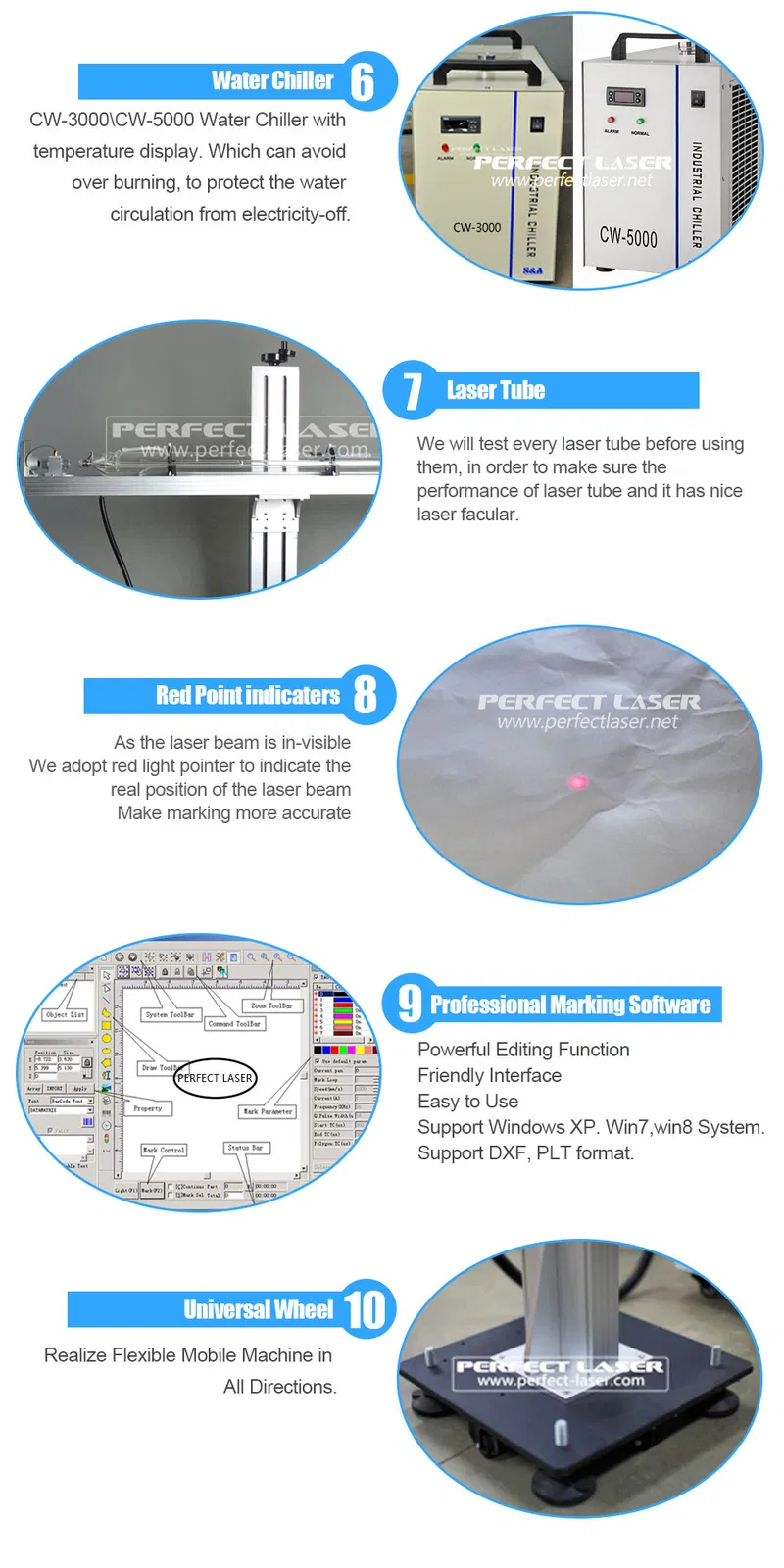 Fly Light Desktop CO2 Nonmetal Laser Marking Machine