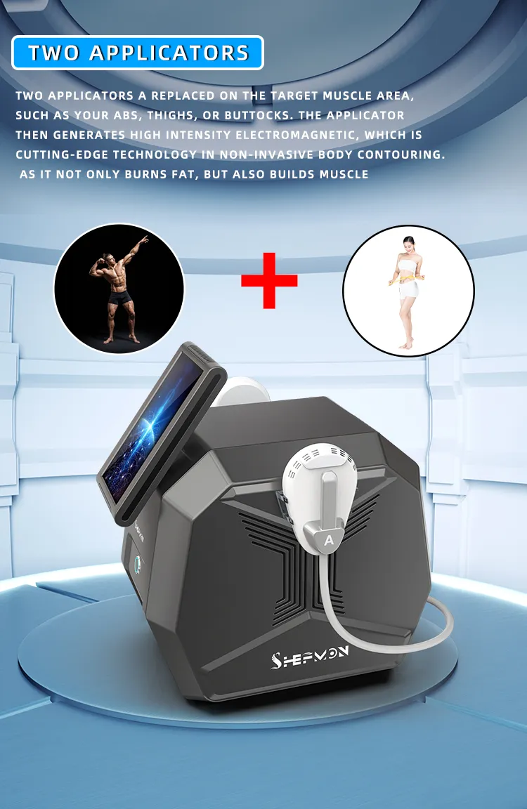 2021 Emslim 4 Handles EMS Hiemt Body Sculpting Muscle Stimulation Device