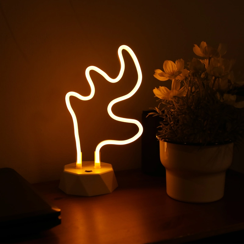 Best Gift Customized DIY Decoration Lighting Reshape LED Neon Lamp