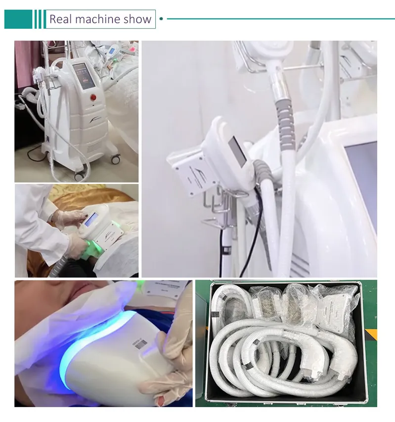 Seven Handles Double Chin Fat Freezing Machine Cryolipolysis Cellulite Machine Cryolipolysis