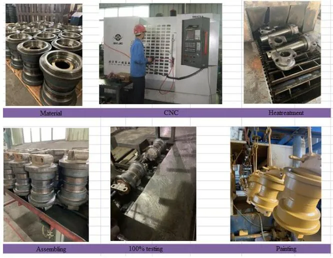 R56593 Dozer Lower Roller and Loader Single Flange Bottom Roller