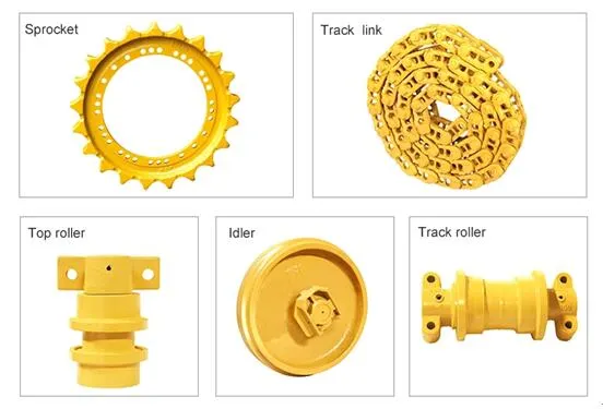 Excavator Track Roller E350 Bottom Lower Roller Spare Parts 1524129 Cr6401 E307 E307b