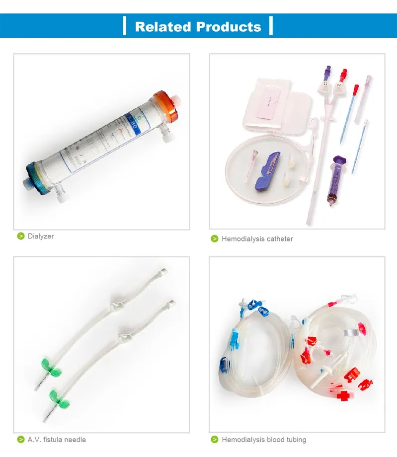 Medical Disposable Hemodialysis Catheter Kit for Dialysis