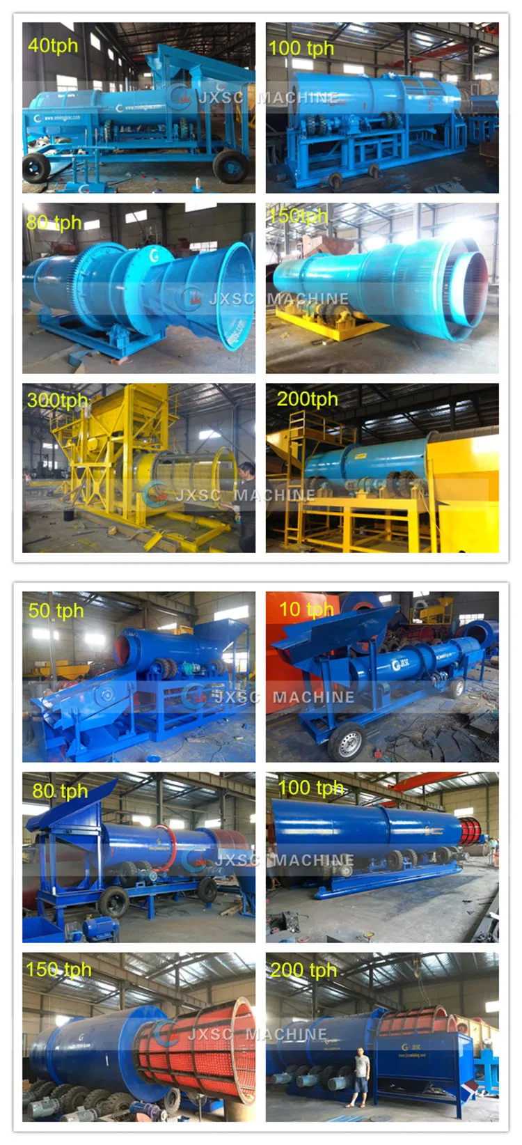 Gold Washing Machine Alluvial Gold Scrubber Gold Mining Equipment