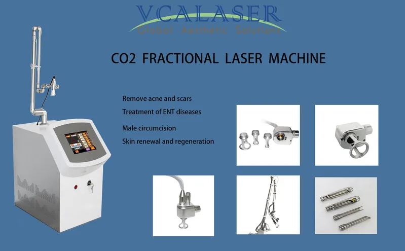 Continuous Fractional Super Pulse Vaginal Treating Laser Acne Removal Machine