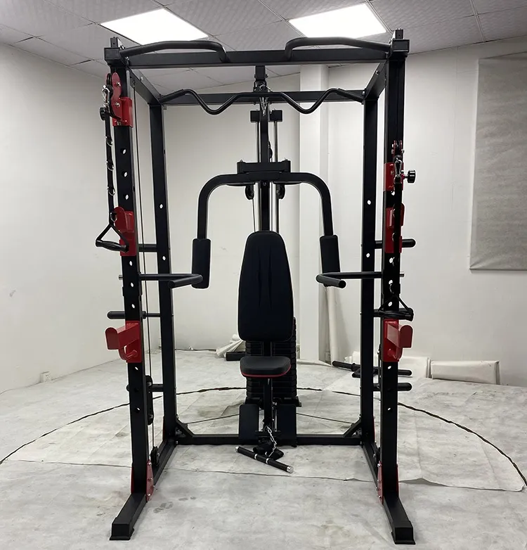 Gym Equipment Multi Functional Power Rack Smith Machine Abdominal Muscle Trainer