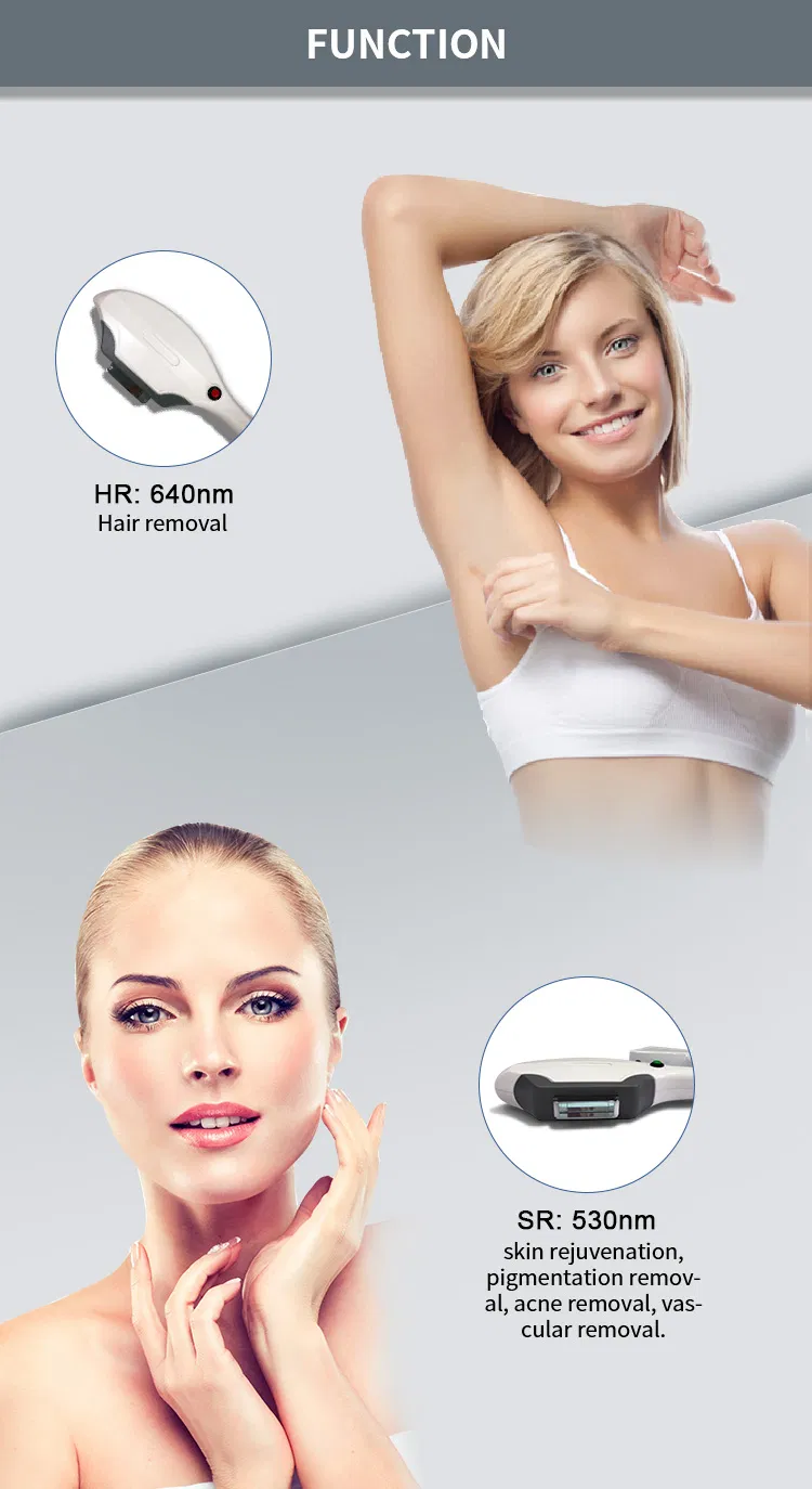 Opt IPL Shr Skin Rejuvenation Hair Removal Skin Care Beauty Equipment