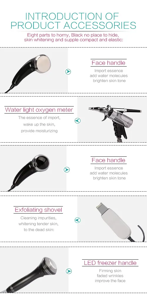 Multifunction Aquaskin Peeling Skin Scrubber Ultrasonic Facial Beauty Equipment