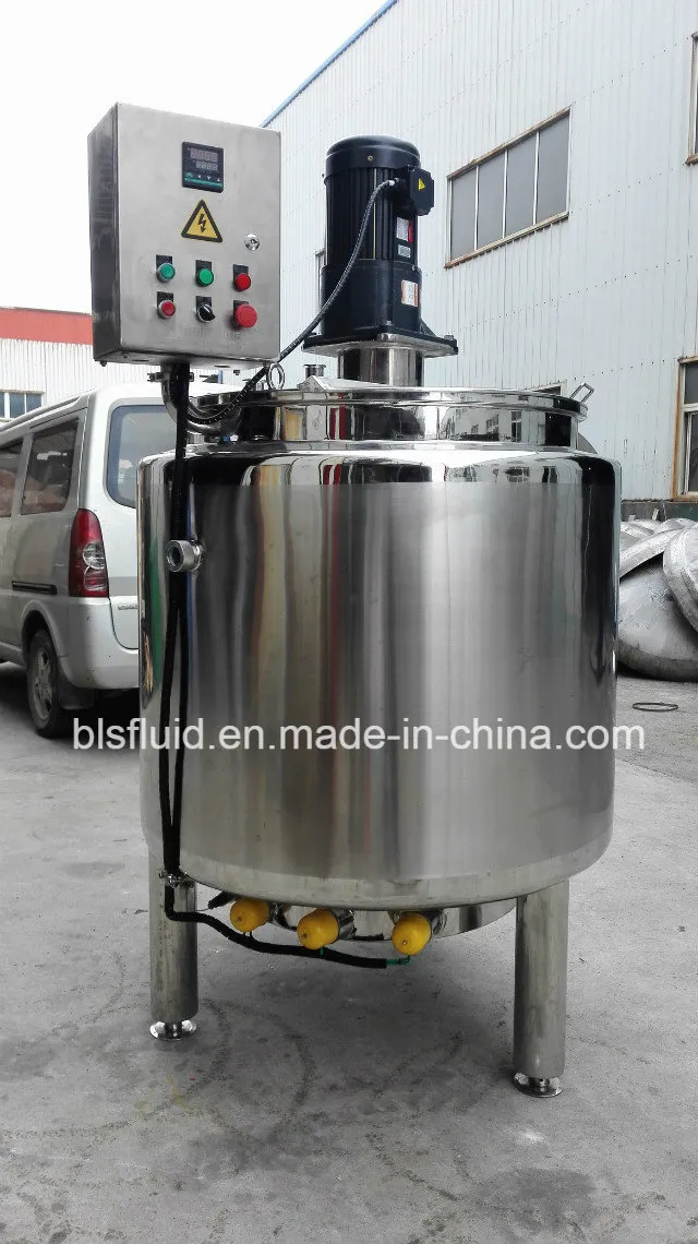 China 500L Jacket Chocolate Melting Tank with Agitator