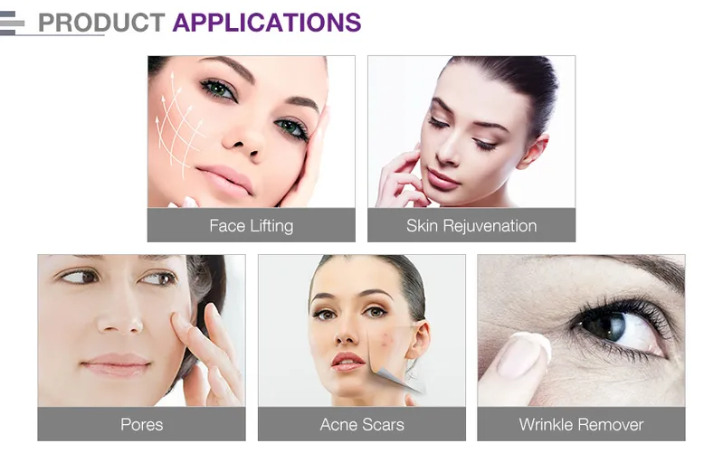 High Intensity and High Frequency Face Lift Fractional RF No Needles