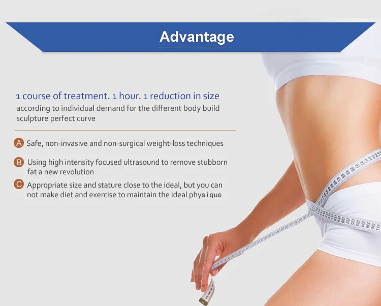 8mm/13mm Cartridge Slimming Body Machine Body Slimming Machine Liposonix Hifu