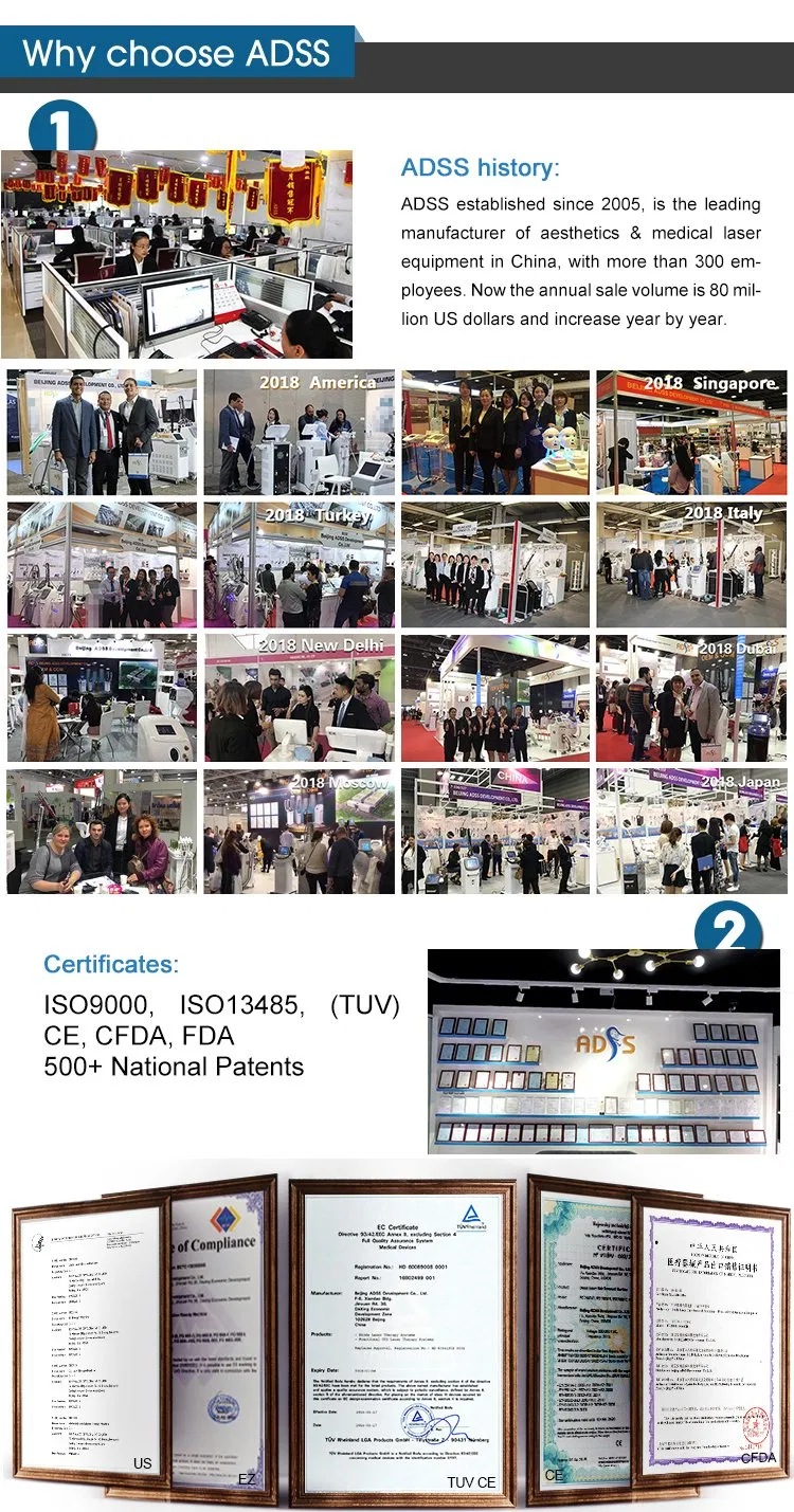 Multifunctional Beauty Laser for Beauty SPA, Hospital