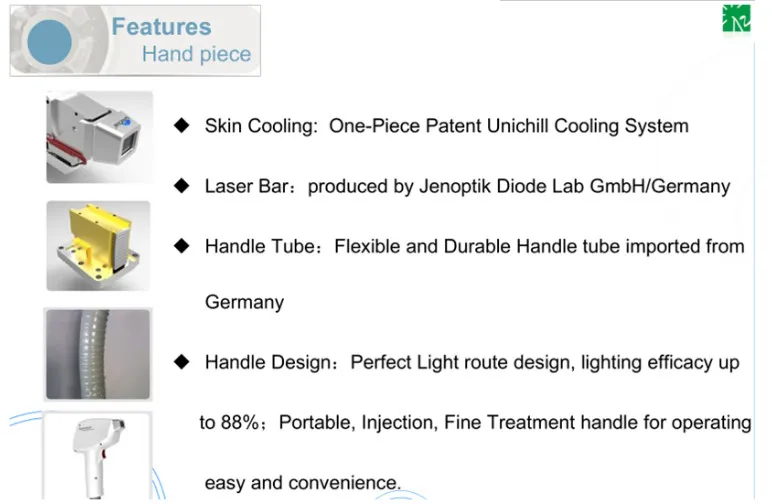 Laser Hair Removal 808nm / Alexandrite Laser Candela Laser Hair Removal Machine