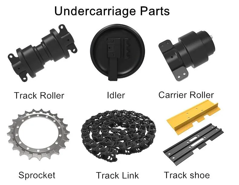 D4d D6c D6d Track Roller Bulldozer Undercarriage Parts Bottom Lower Roller