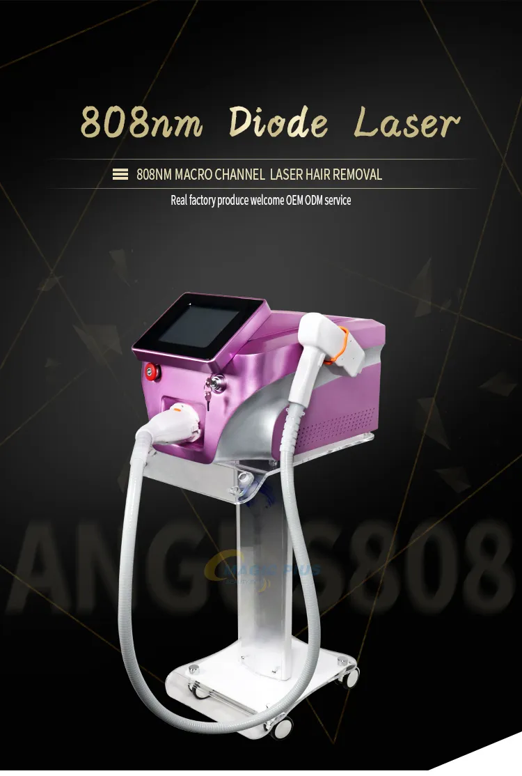 Alexandrite 755nm 808nm 1064nm Diode Laser 808 Nm Laser Hair Removal Machine Price