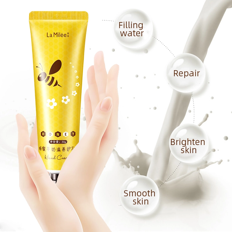 Honey Hand Cream Moisturizing Nourishing Smooth Fine Lines Anti-Drying Anti-Crack Hand Cream