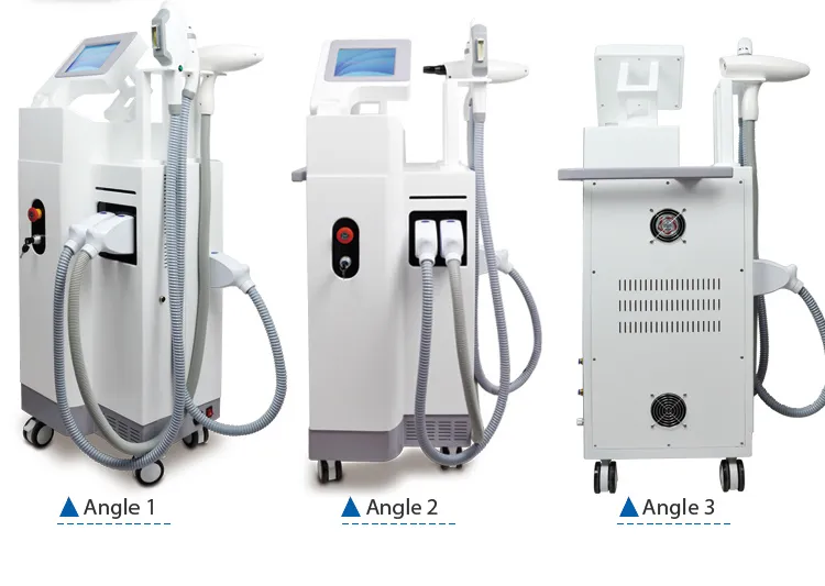 RF Face Lifting Q-Switched Laser & Opt Shr Hair Removal Machine