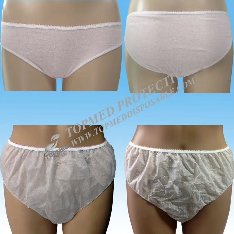 Nonwoven Sexy Brief for Woman Use for Beauty Centre and SPA