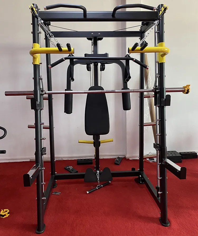 Gym Equipment Multi Functional Power Rack Smith Machine Abdominal Muscle Trainer