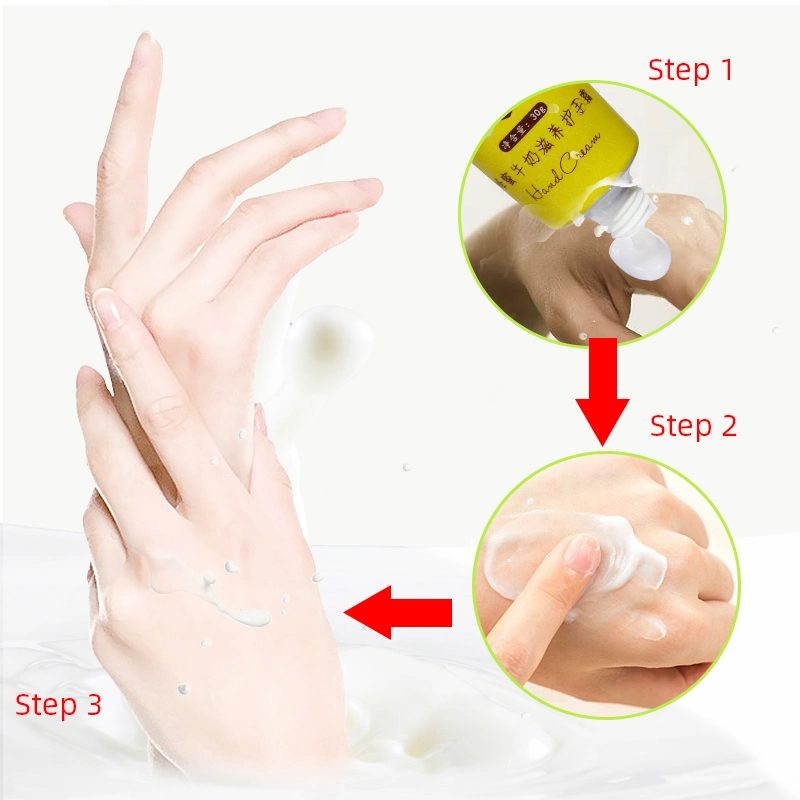 Honey Hand Cream Moisturizing Nourishing Smooth Fine Lines Anti-Drying Anti-Crack Hand Cream