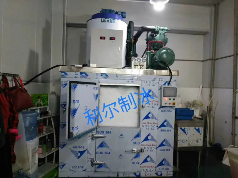 Ice Making System Hielo En Escamas, Hielo PARA Pescado, Hielo PARA Supermercado