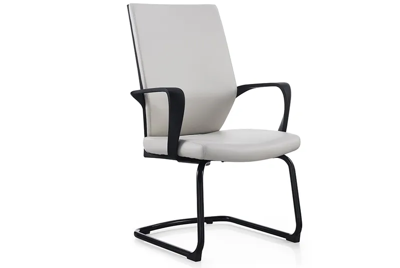 Wholesale Low Back Cheap Price Office Visitor Chair Leather Conference Chair