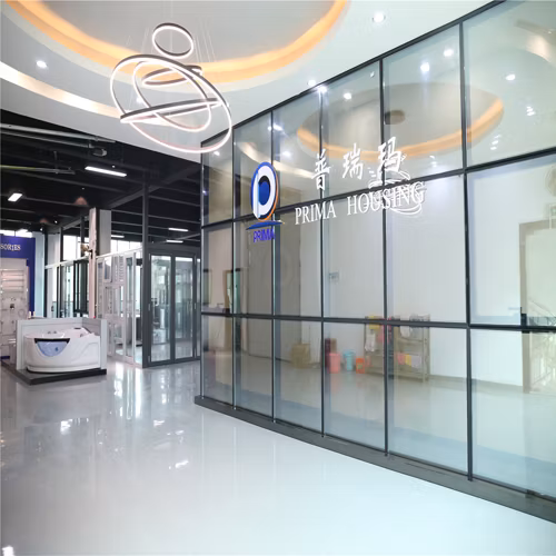 Modern Design Indoor Round Stairs Curved Staircase with Metal Stair Stringers
