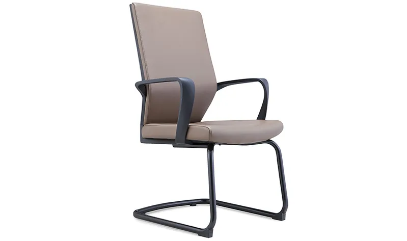 Wholesale Low Back Cheap Price Office Visitor Chair Leather Conference Chair