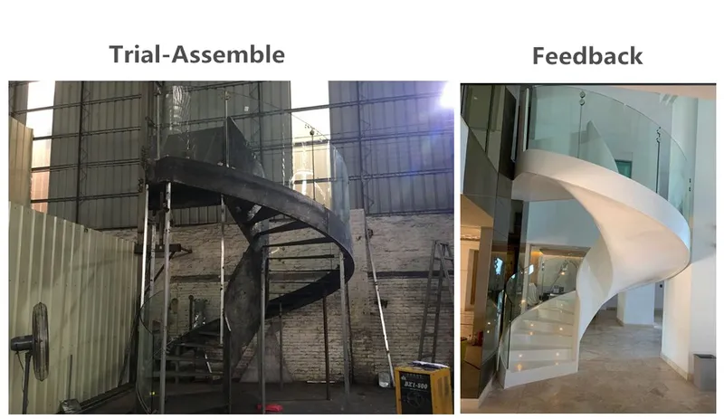 Granite Staircase Marble Stairs Curved Staircase