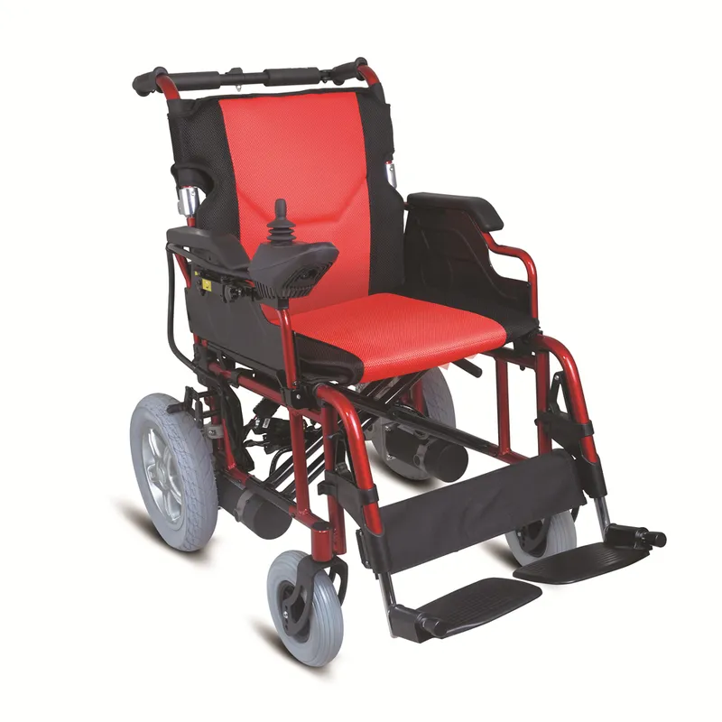 Folding Stair Climbing Electric Power Wheelchair with Motor