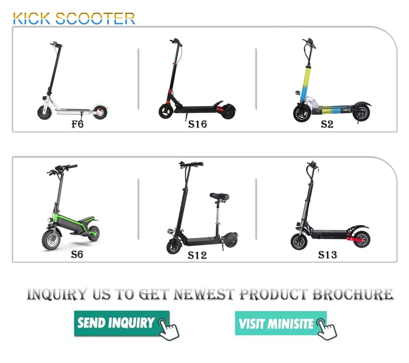 13ah 14inch Electric Scooters Kick Adult Powerful 500W Folding Mobility Scooters