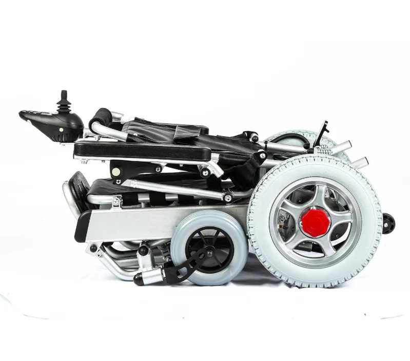 Lightweight Portable Folding Power Aluminum Alloy Manual Hospital Wheelchair