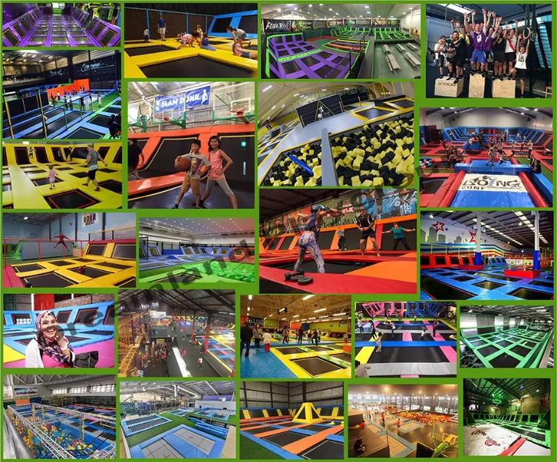 European TUV Standard Indoor Trampoline Park for Sale