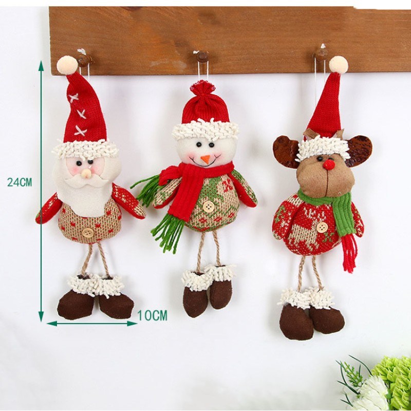 Christmas Gift Pendant Hanging Craft Ornaments Noel New Year2021