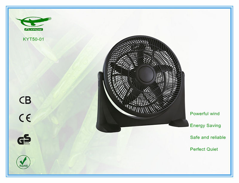 20 Inch Black Box Fan Table Fan Plastics Fan (KYT50-01)