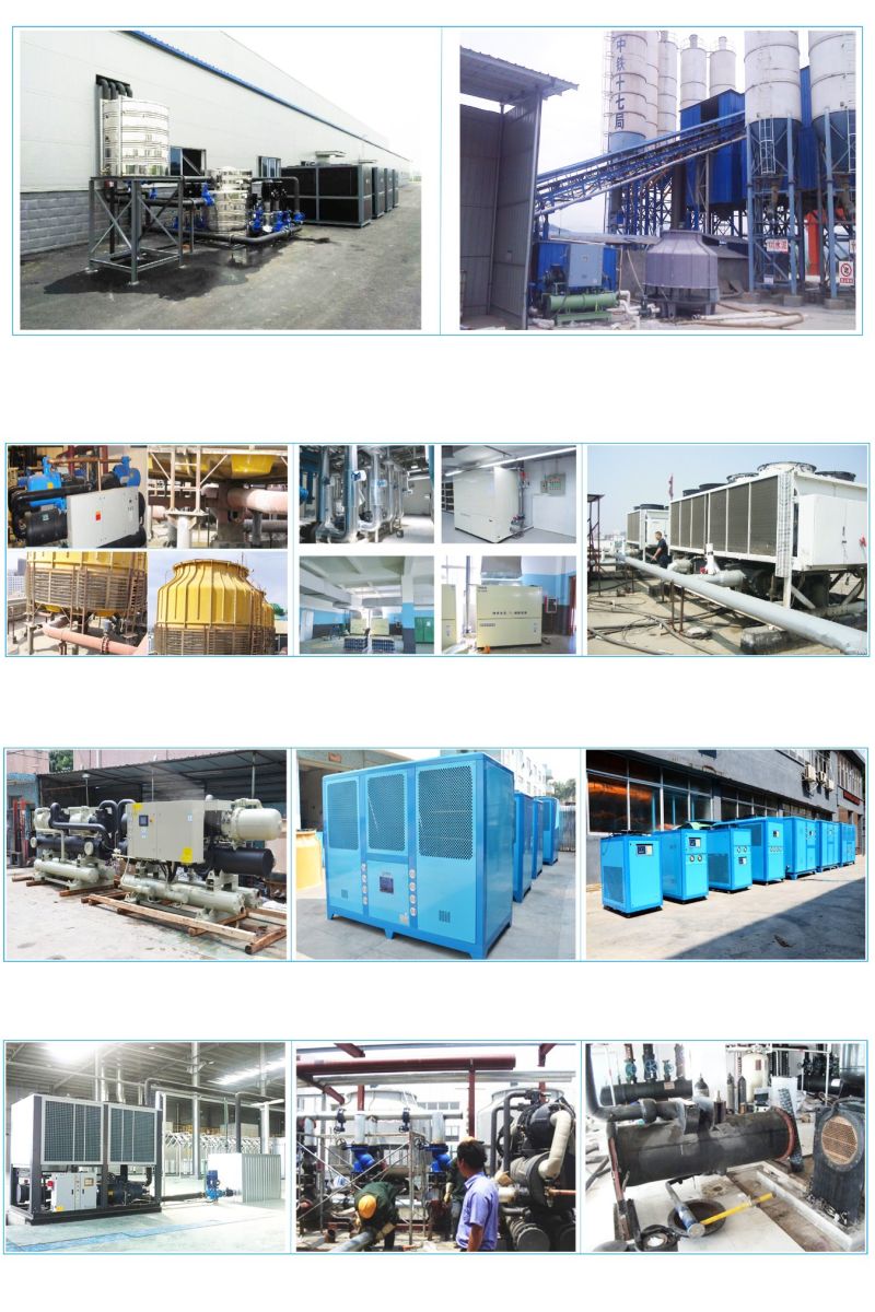 Air Cooled Screw Chiller Daikin Compressor Refrigeration Equipment