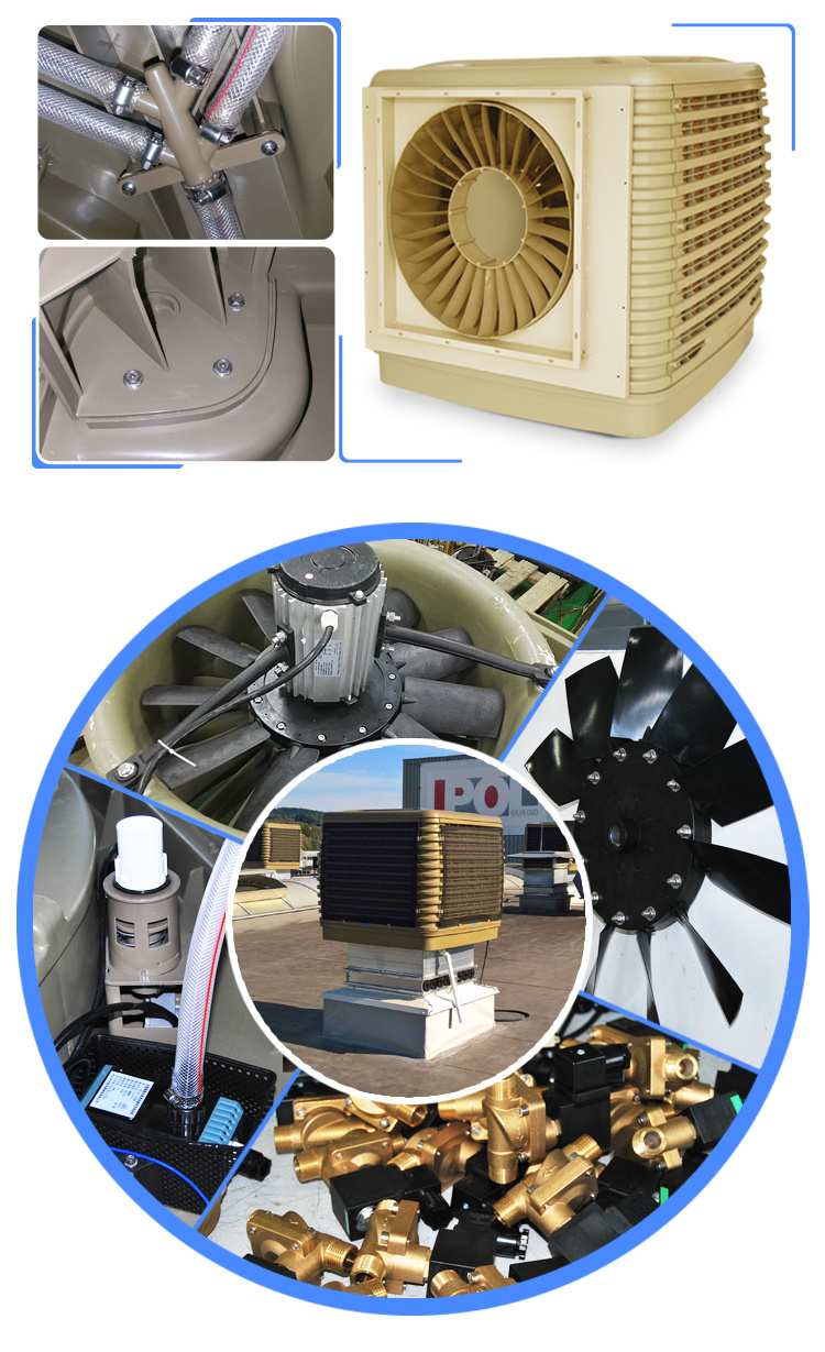 Industrial Commercial Auto Evaporative Air Cooler for Hall Use