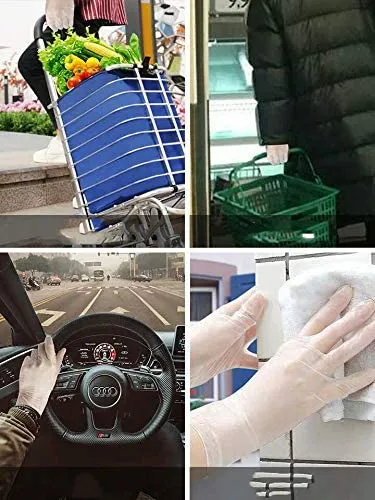 Customized Color PVC Vinyl Nitrile Gloves Disposable Safety Examination Gloves