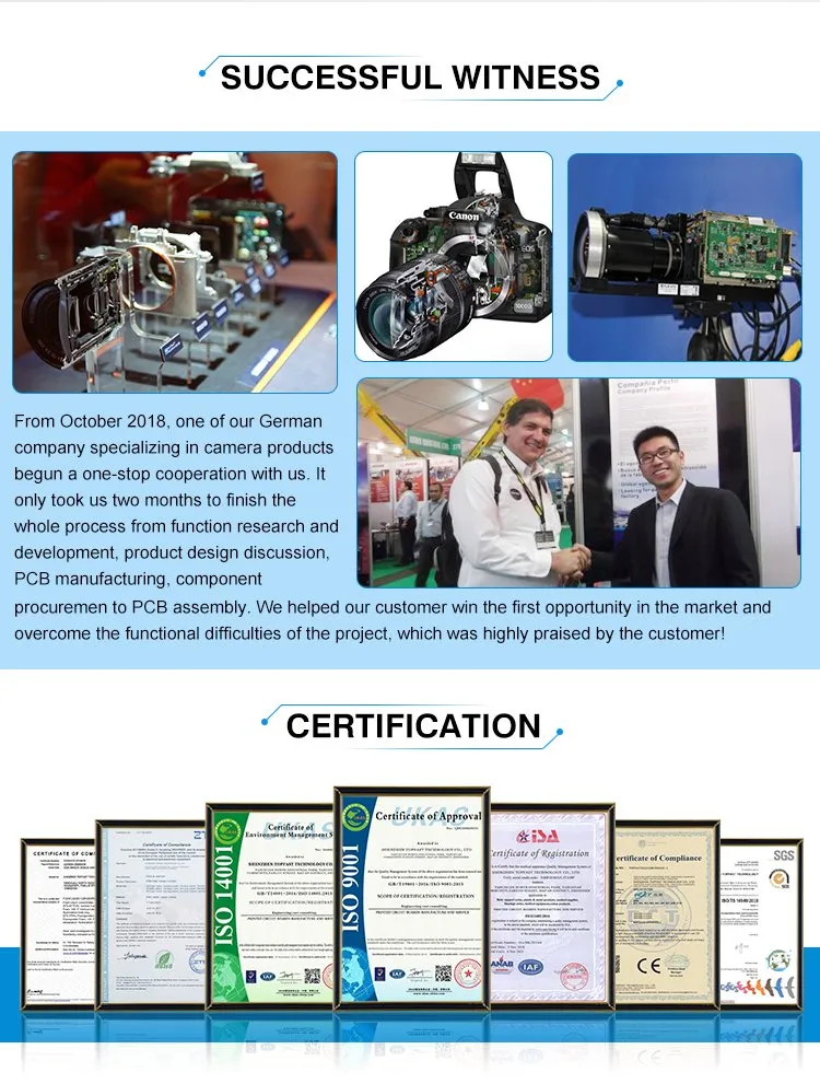 Fr4 94V0 PCB 2mil Line Width 2mil Line Spacing Prototype Circuit Board PCB Manufacturer