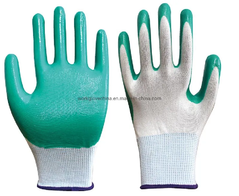 Black Nitrile Gloves Bulk Nitrile Safety Gloves Nitrile Work Gloves