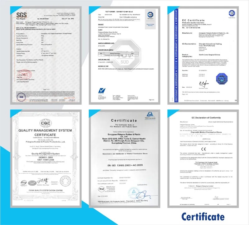 Ce FDA Approved Food Grade Vinyl Gloves, Vinyl Stretch Gloves, Examination Vinyl Gloves