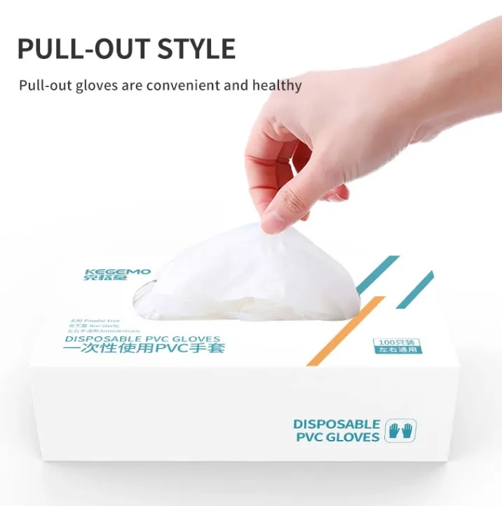 Cheap Disposable Powder Free Vinyl PVC Working Gloves